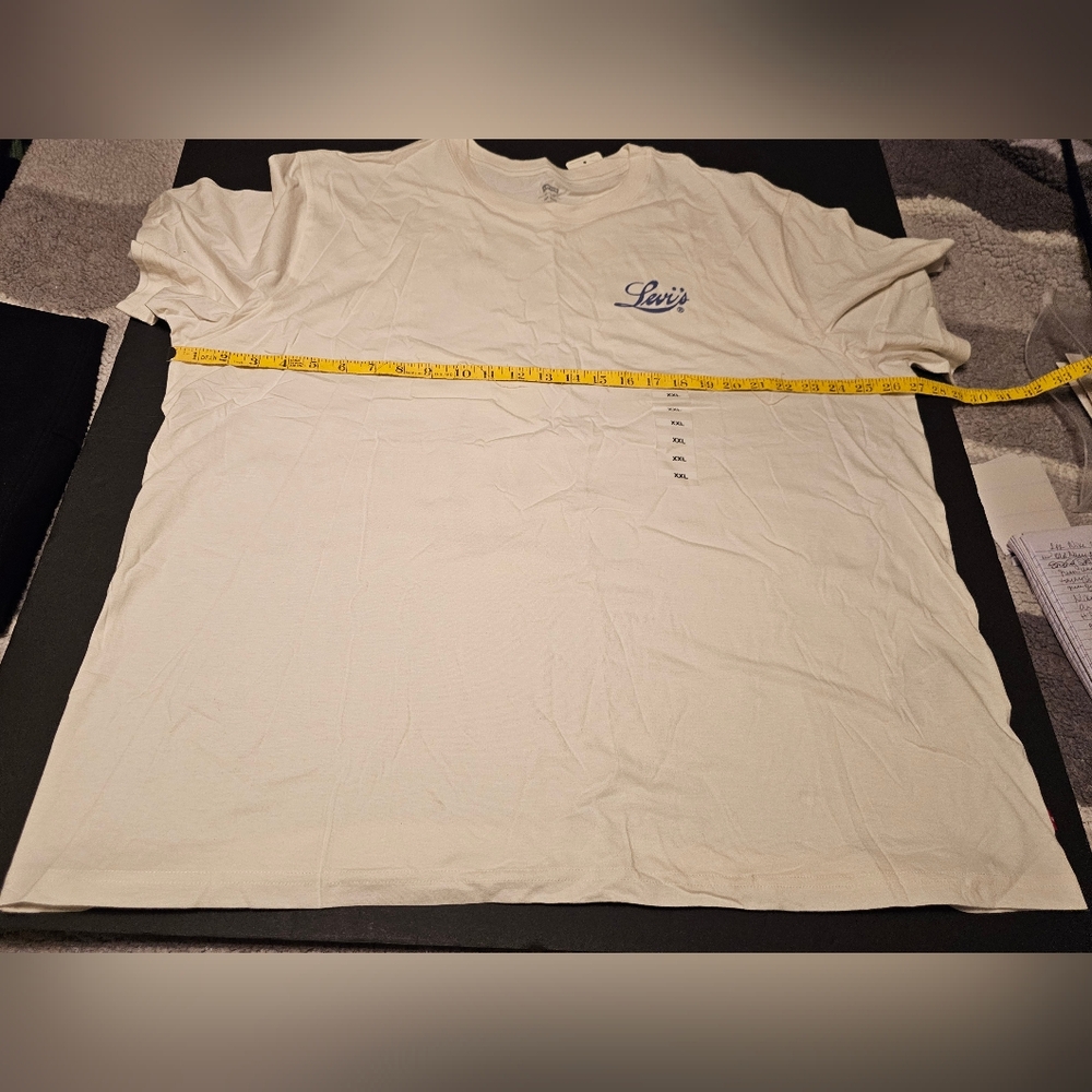 2 Levi's White Men's Shirt